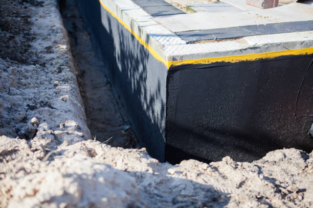 Professional Interior Drainage System technician working in Mineral Springs, NC